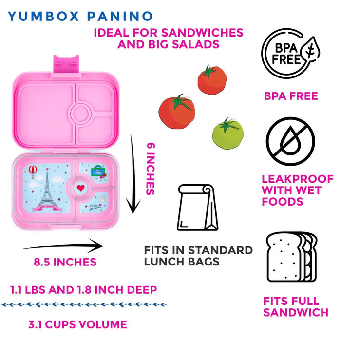 Fifi Pink Sandwich Friendly Yumbox