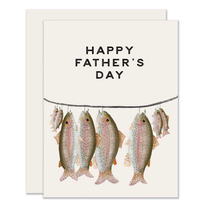 Father's Day Trout Card