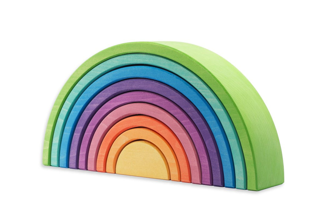 Green 9-Piece Rainbow Stacker