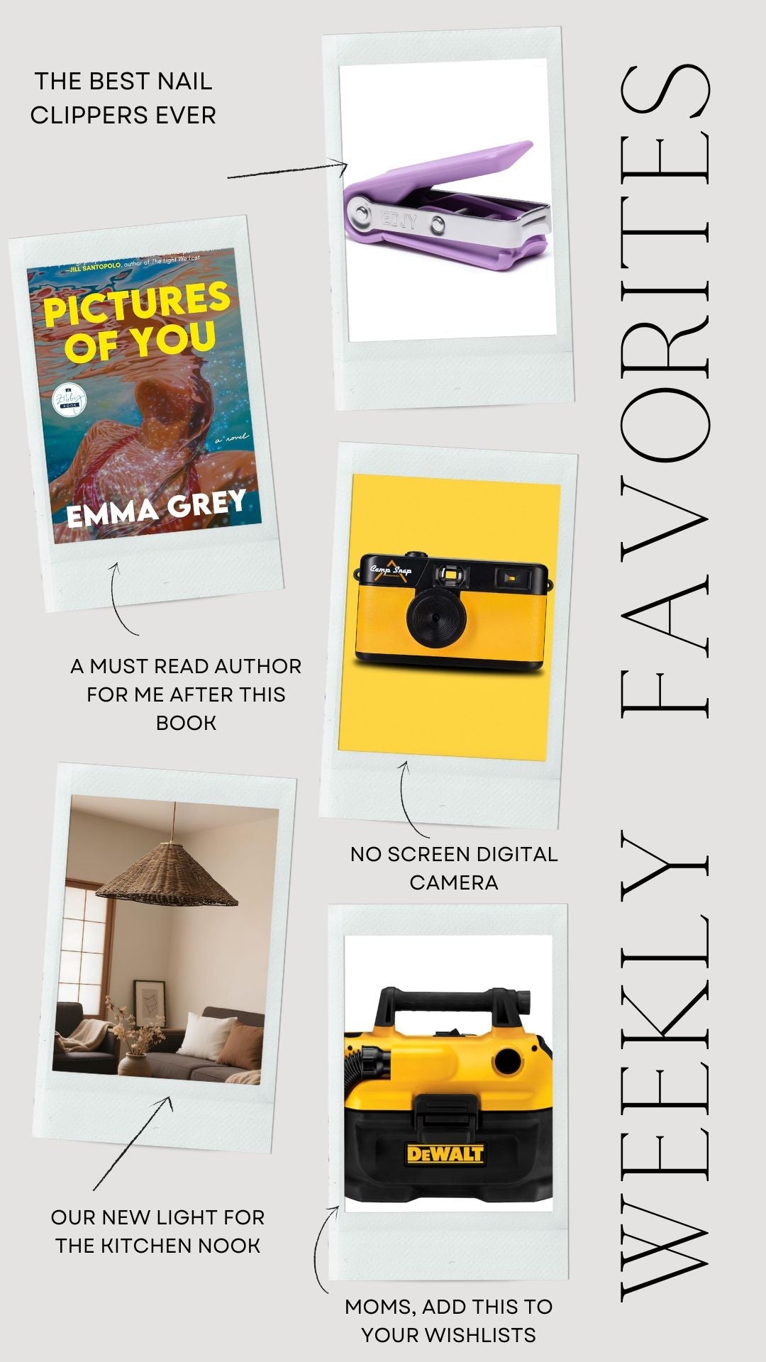 My 5 favorite things this week - August 29