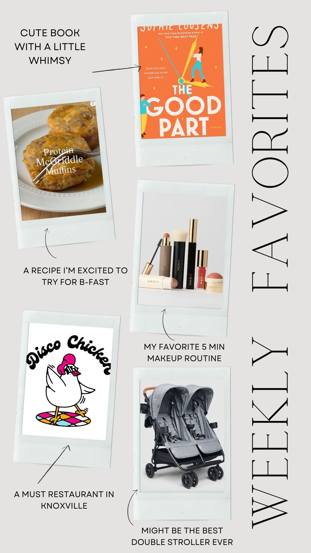 Life Lately in Things No. 1