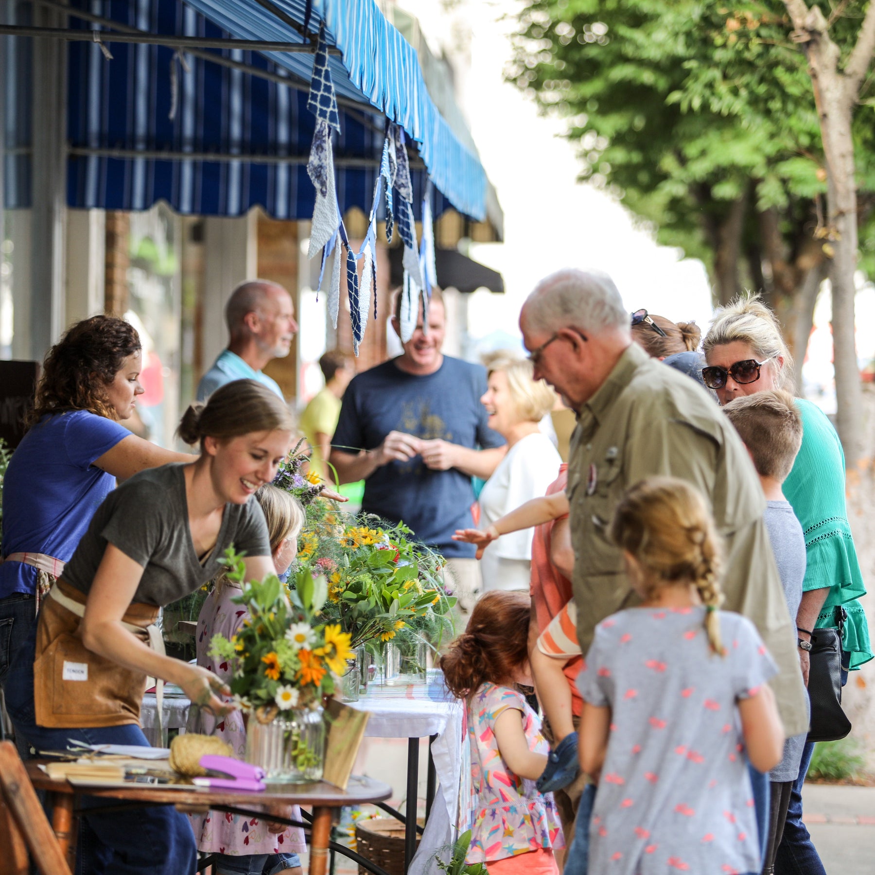 First Fridays in Columbia, Tennessee - Needle and Grain