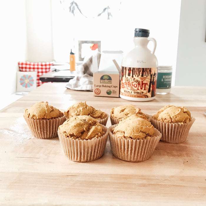 Maple Pumpkin Muffins (A little late, but still delicious) - Needle and Grain