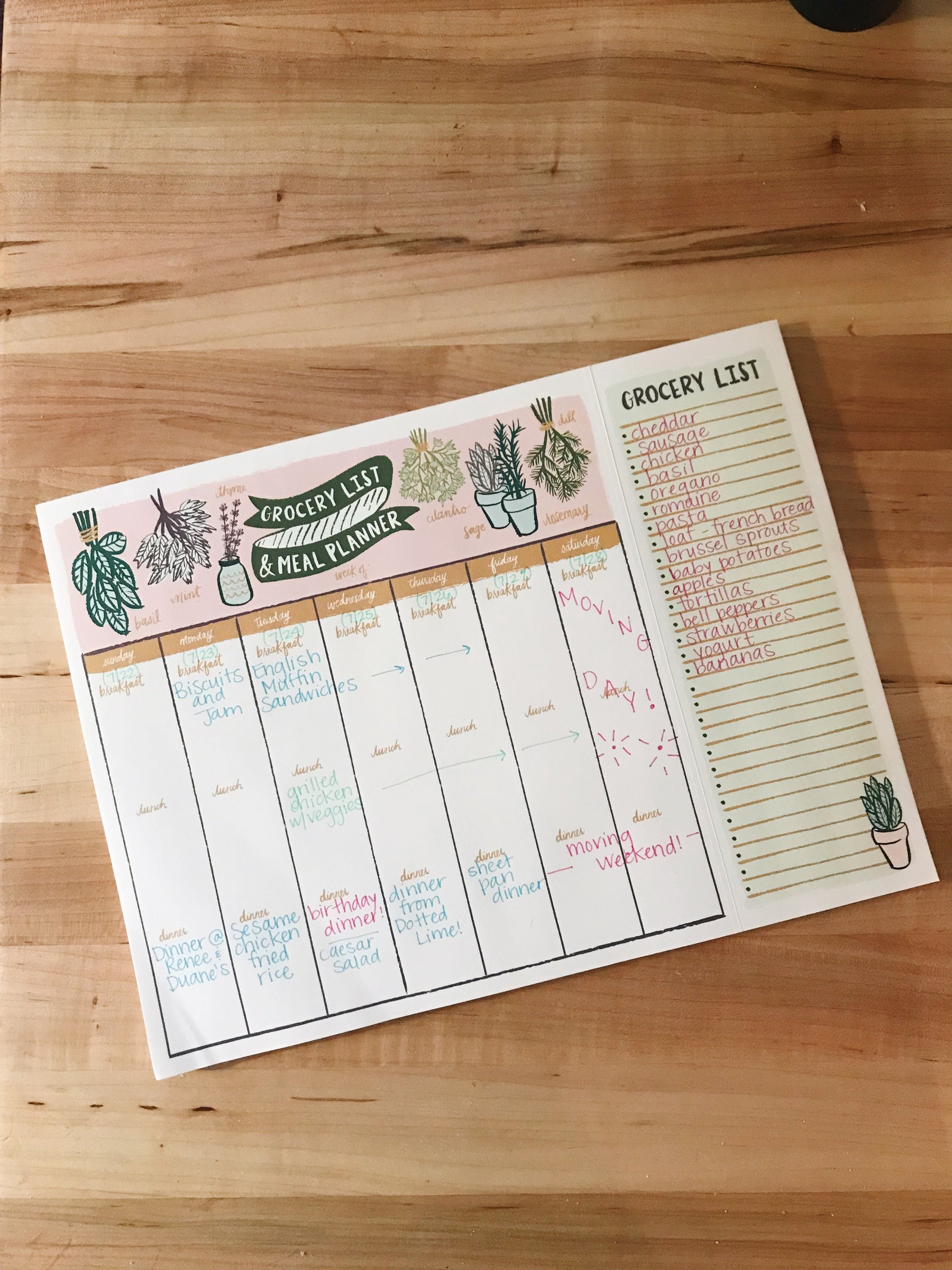 Meal Planning on a Budget but Remaining Healthy Somehow - Needle and Grain