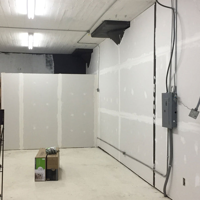 Shop Buildout Day 2 - Needle and Grain