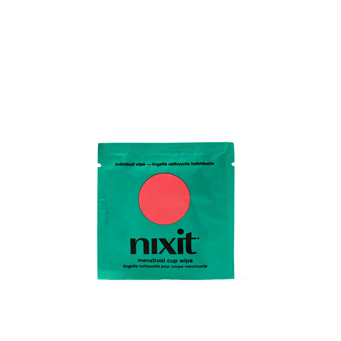 Nixit Menstrual Cup Wipes — Needle and Grain