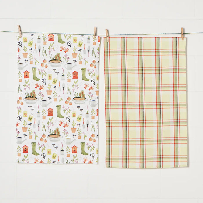 Garden Coordinated Dish Towels Set