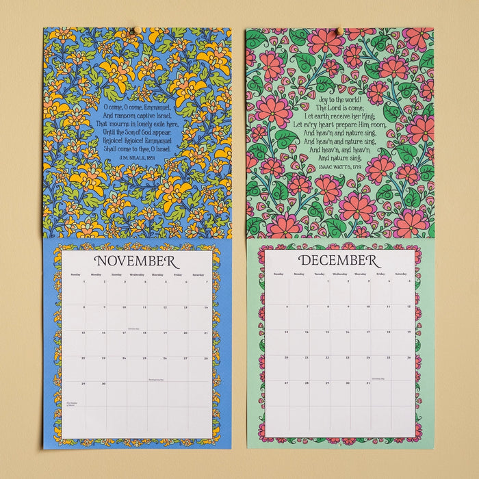 2026 Big Hymn Calendar