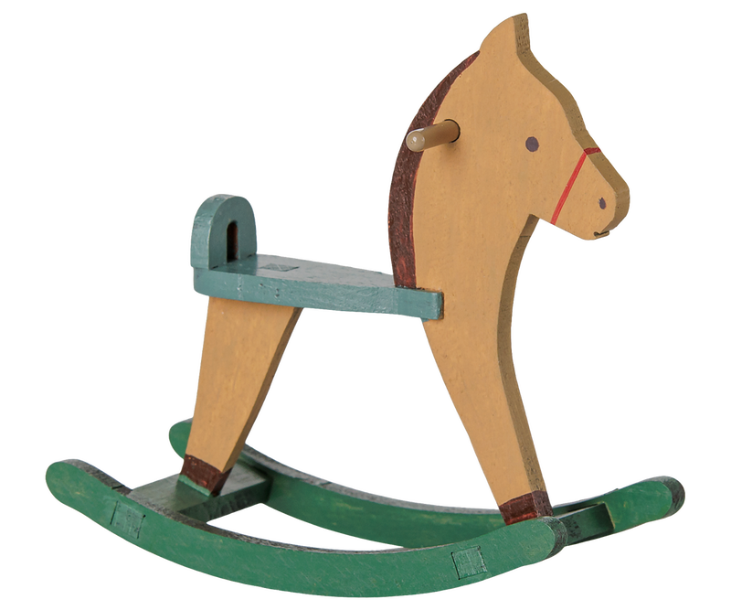 Light Brown Rocking Horse - Mouse