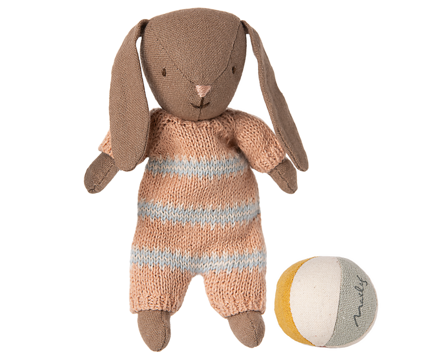 Micro Bunny Set in Dusty Pink