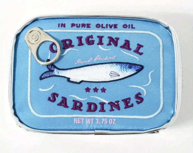 Sardines Cosmetic Bag