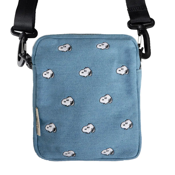 Snoopy Denim Crossbody Bag