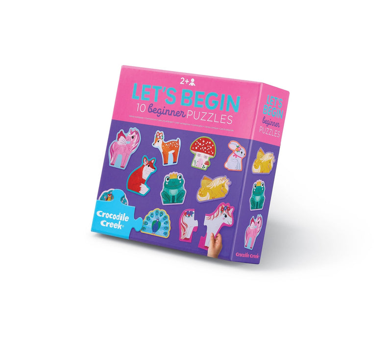 2-Piece Let's Begin Puzzle - Unicorn - Needle and Grain