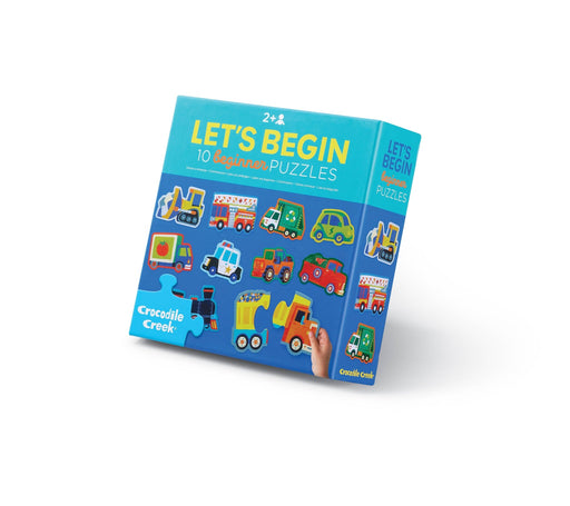 2-Piece Let's Begin Puzzle - Vehicles - Needle and Grain