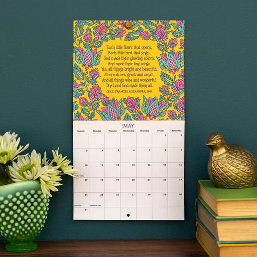 2026 Petite Hymn Calendar - Needle and Grain