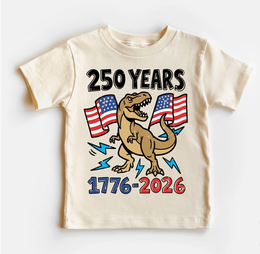 250 Years American Dino Kids' Tee - Needle and Grain