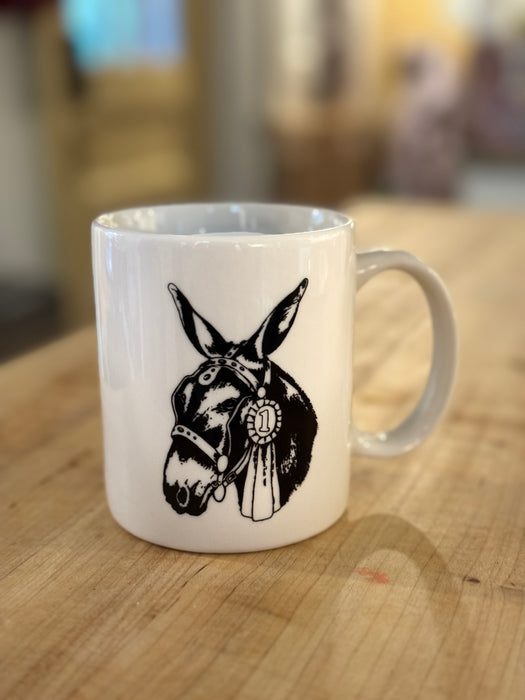 Vintage mule day mugs