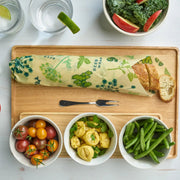 3 Pack Assorted Size Wraps (S, M, L) - Herb Garden Vegan Print - Needle and Grain