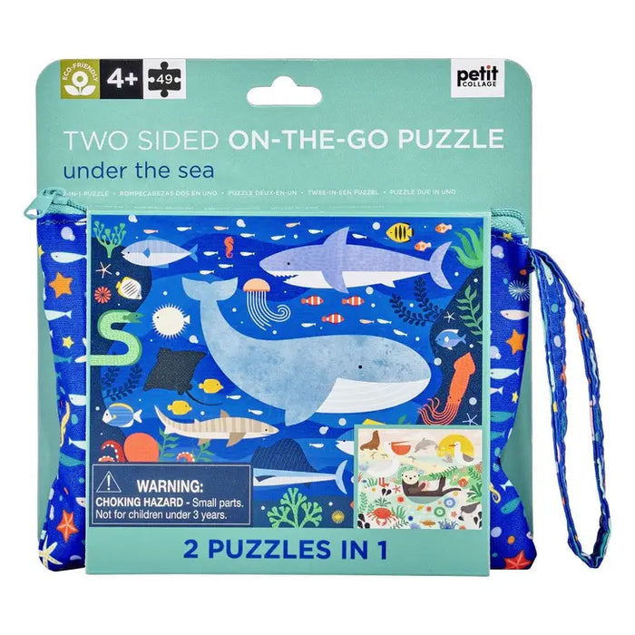 Under the Sea Two Sided On-the-Go Puzzle