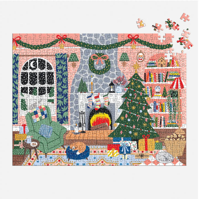 Home For the Holidays 500 Piece Advent Puzzle Calendar