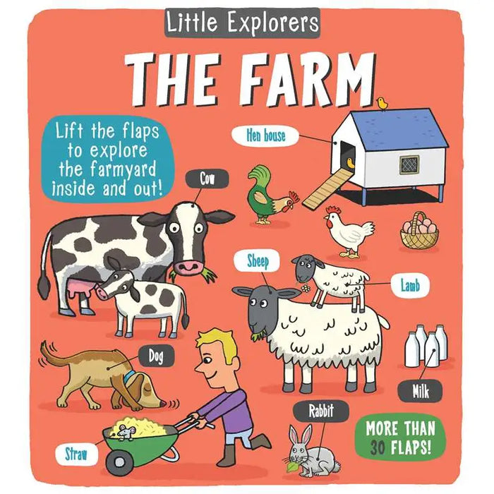 Little Explorers: the Farm By Little Bee Books