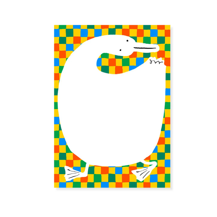 Duck Quilt Notepad