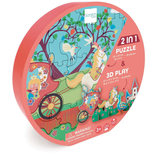 3D Princess Puzzle - Needle and Grain