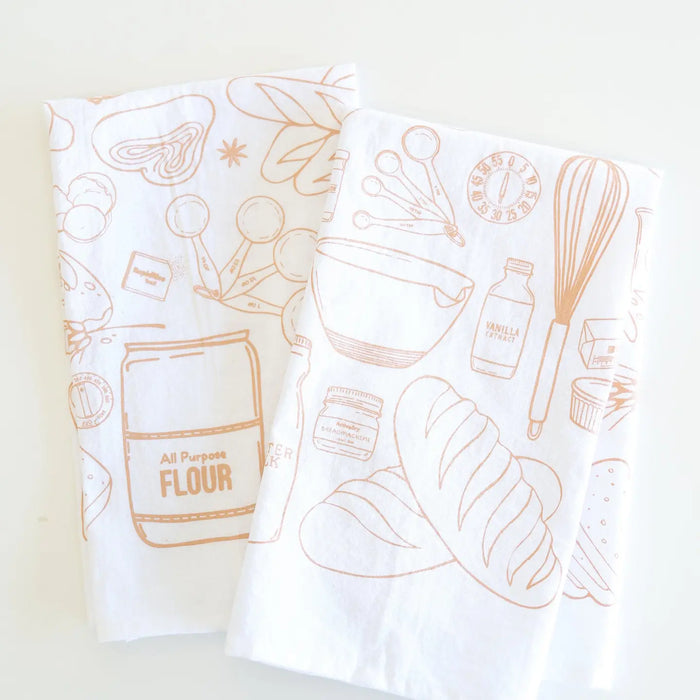 Bread Baking Tea Towel