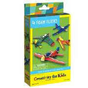 4 Foam Fliers Stunt Squadron Mini Kit - DIY Craft Kit - Needle and Grain