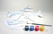 4 Foam Fliers Stunt Squadron Mini Kit - DIY Craft Kit - Needle and Grain