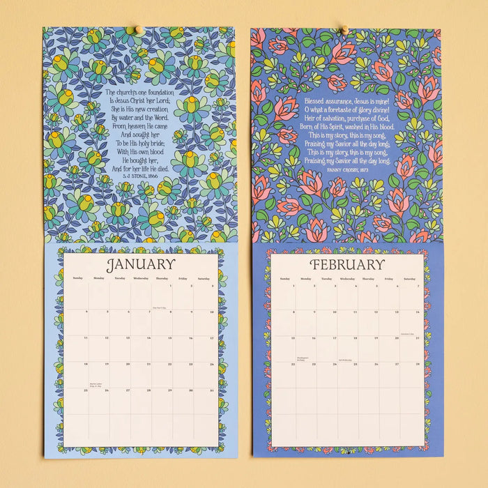 2026 Big Hymn Calendar