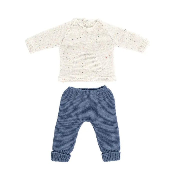 15" Baby Doll Knit Sweater & Trouser Set