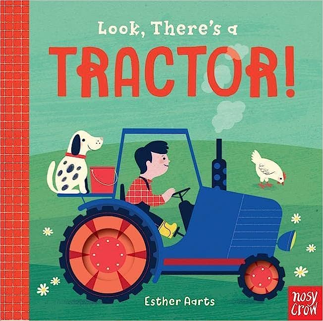 Look, There's a Tractor! Book
