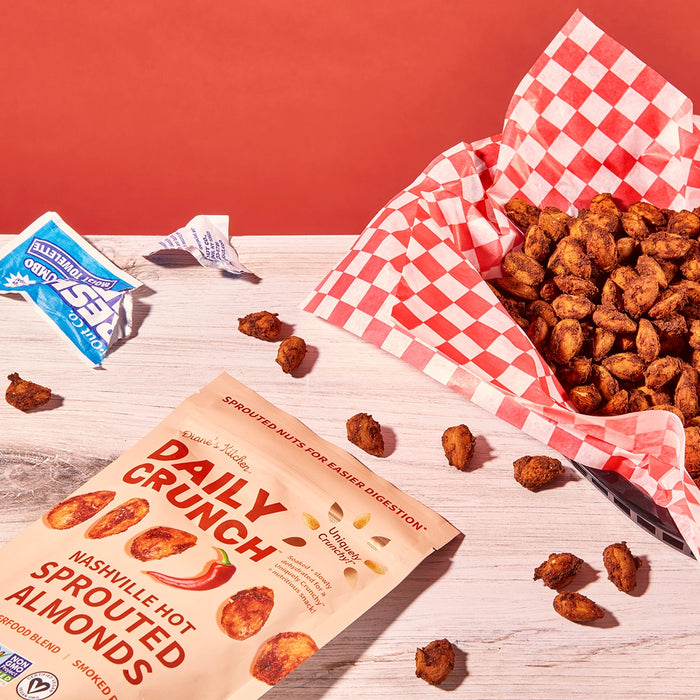 Sprouted Almond Nashville Hot Snack