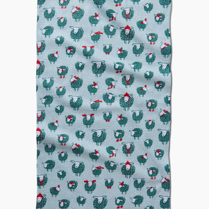 Warm Woollysheep Tea Towel