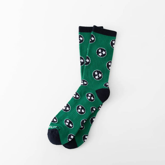 Mountain Green Tennessee Sock