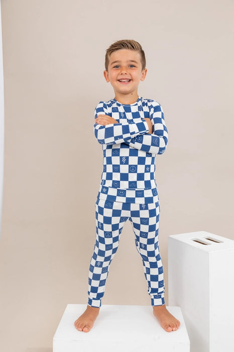 Check It Out 2 Piece Bamboo Pajamas