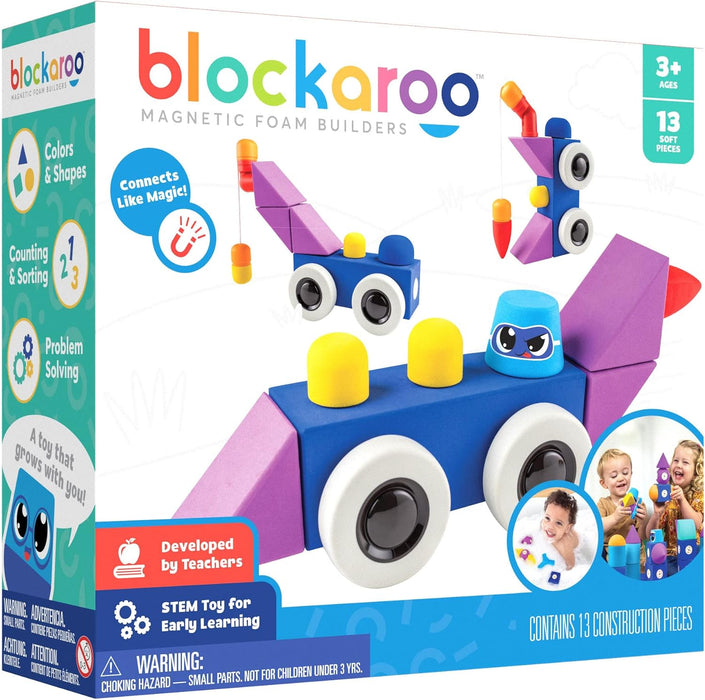 Roadster Blockaroo Magnetic Foam Blocks