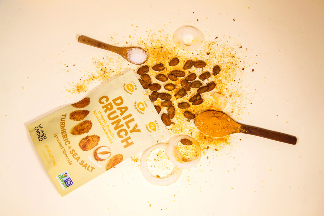 Sprouted Almond Turmeric & Sea Salt