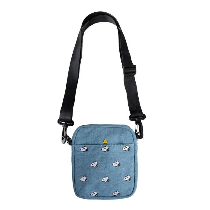 Snoopy Denim Crossbody Bag