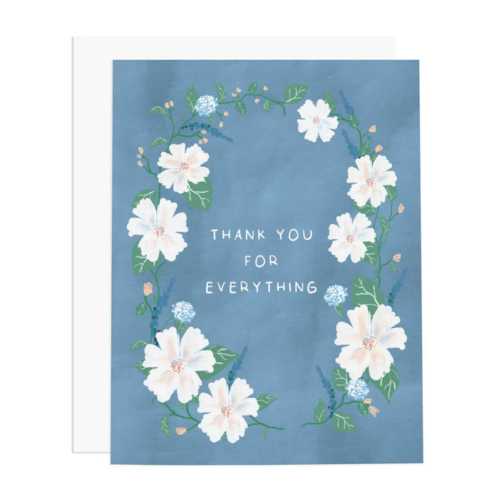 Thank You for Everything Greeting Card