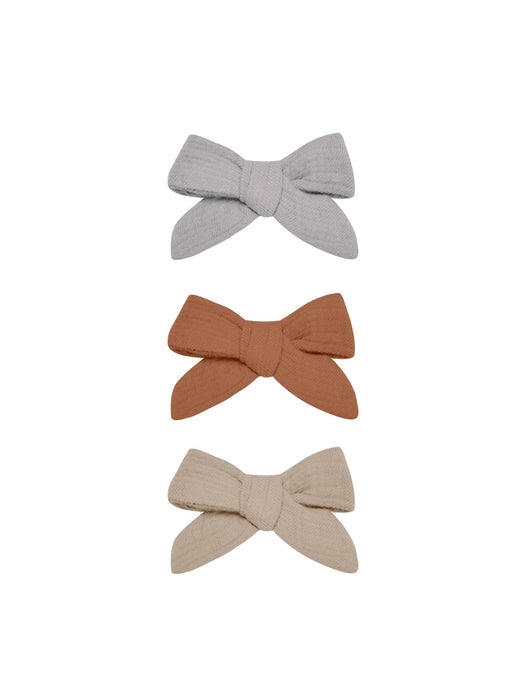 Bow with Clip, Set of 3