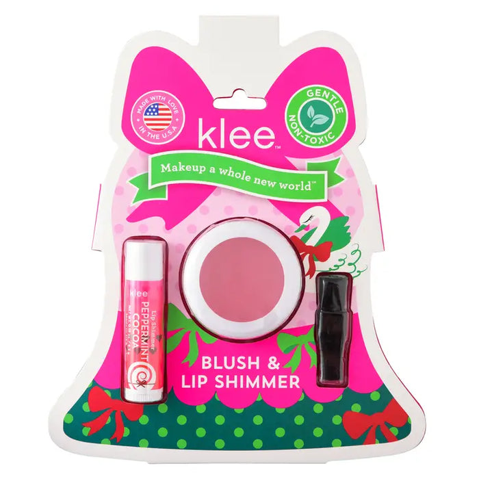 Holiday Blush and Lip Shimmer Set - Garland Pop