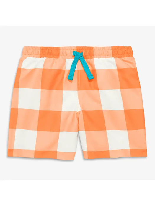 Swim Trunk in Gingham