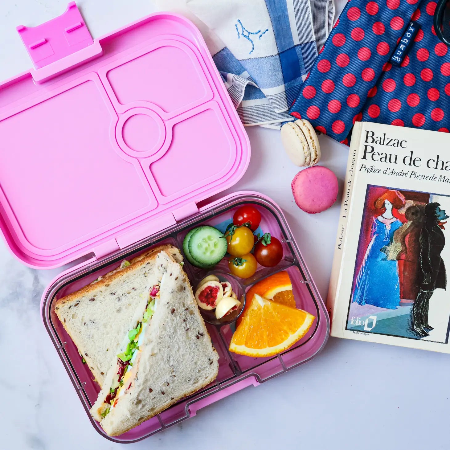 Yumbox Original Surf Blue Ocean Bento Lunch Box