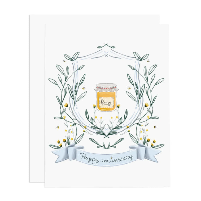 Happy Anniversary Honey Greeting Card
