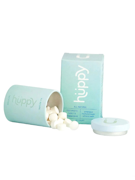 Huppy Toothpaste Tablets - Peppermint