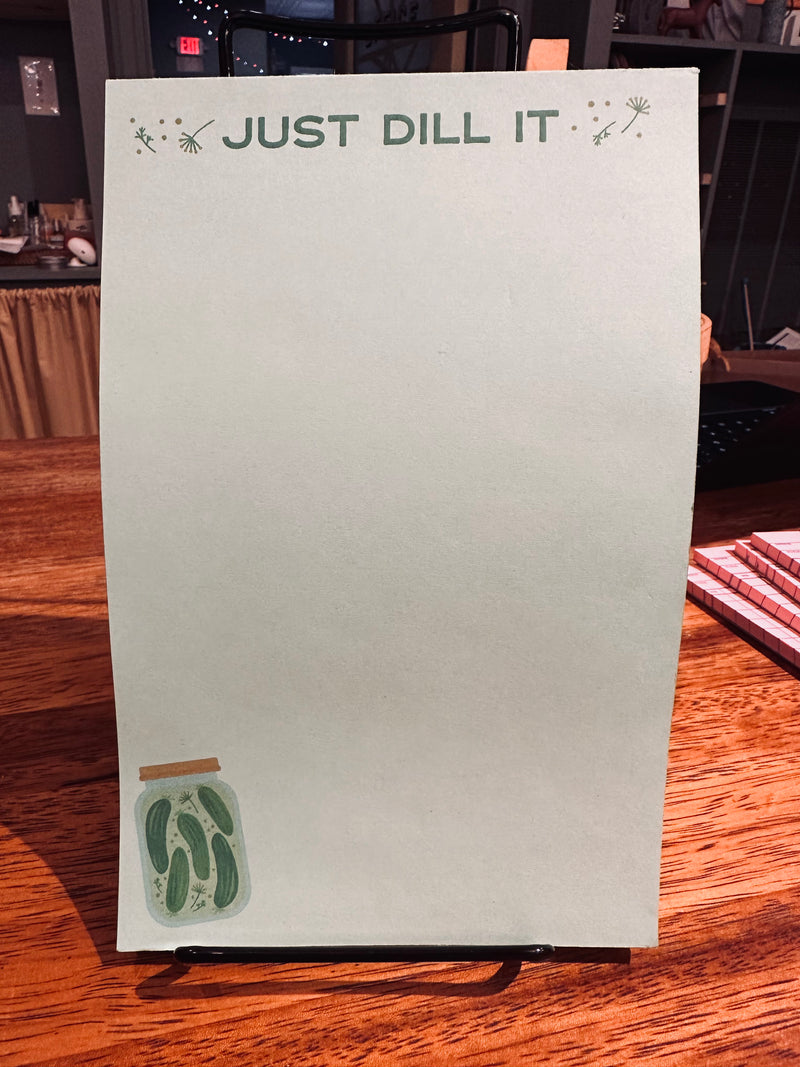 Just Dill It Notepad