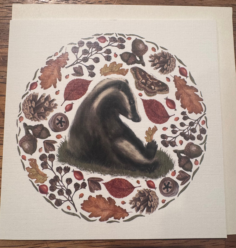 Baby Badger Card