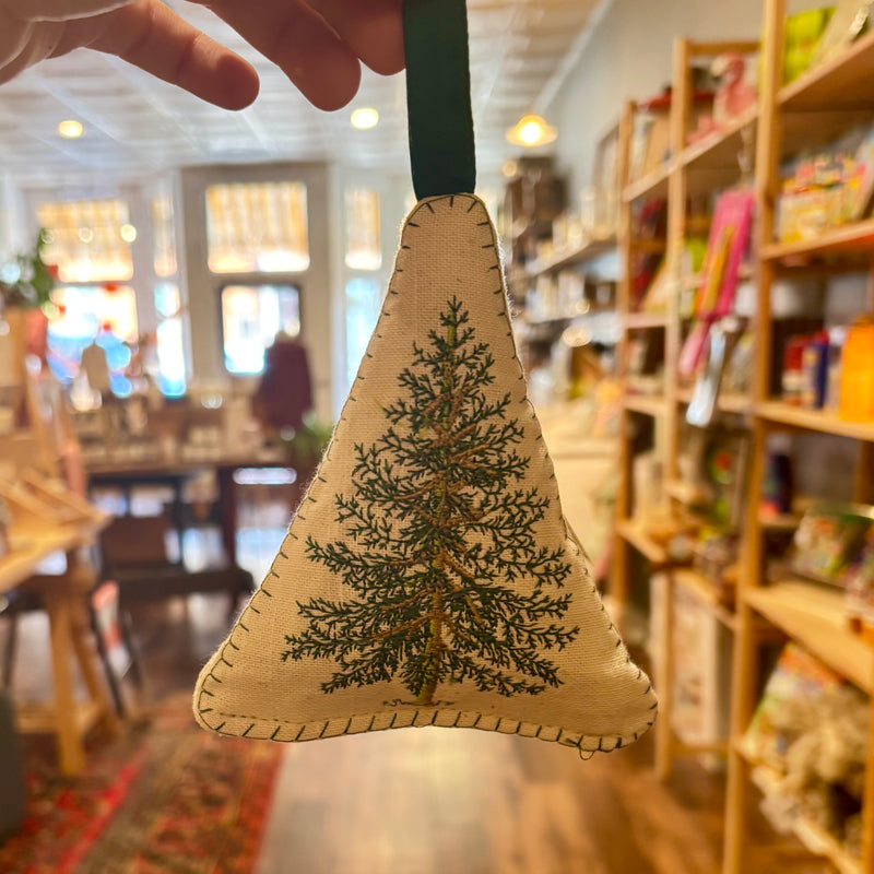Small Triangle Balsam Fir Tree Pillow